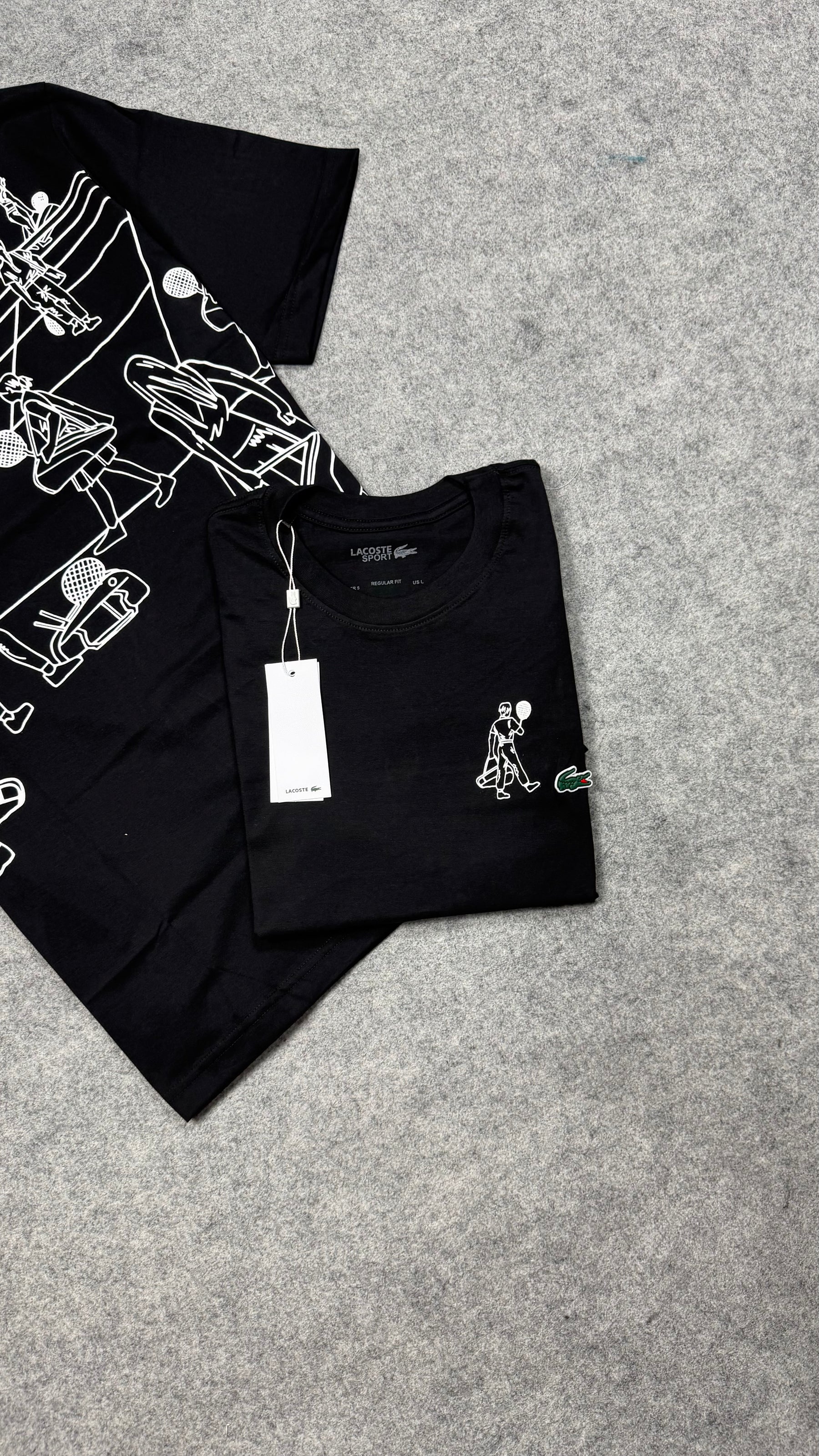 Camiseta Lacoste - Padrão Site