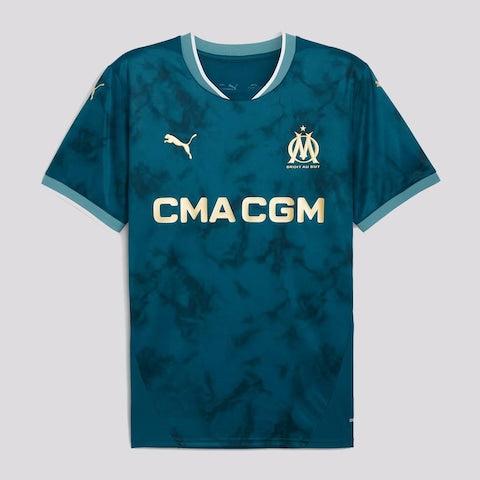 Masculino Camisa Olympique de Marseille Away 2025 Puma - Masculina