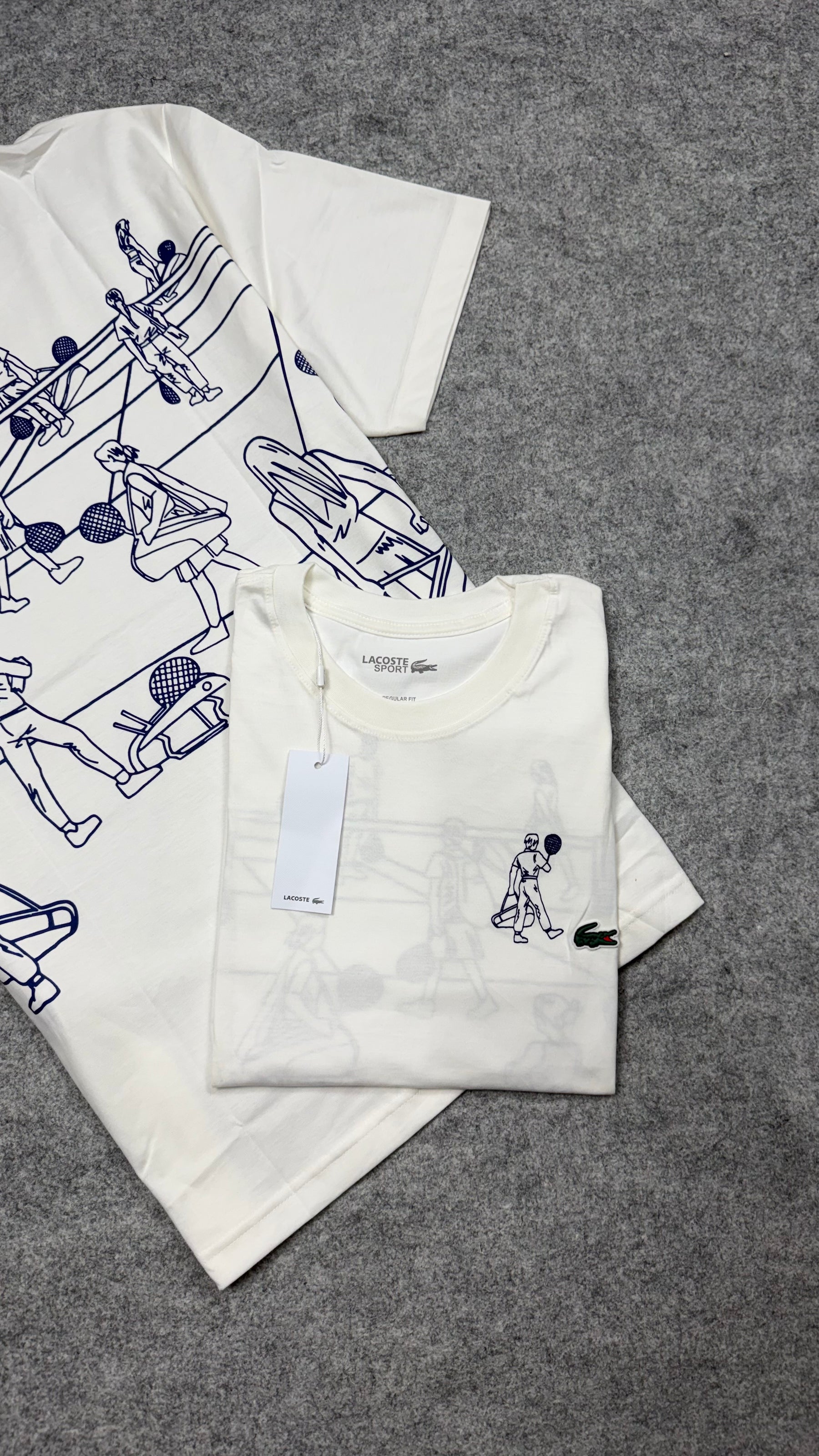 Camiseta Lacoste - Padrão Site