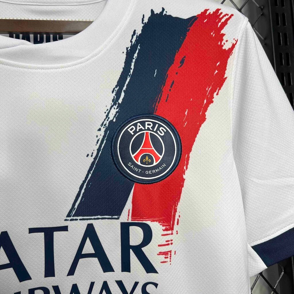 Camisa Paris Saint Germain (PSG) 2024/25 - Torcedor Masculino - Branca