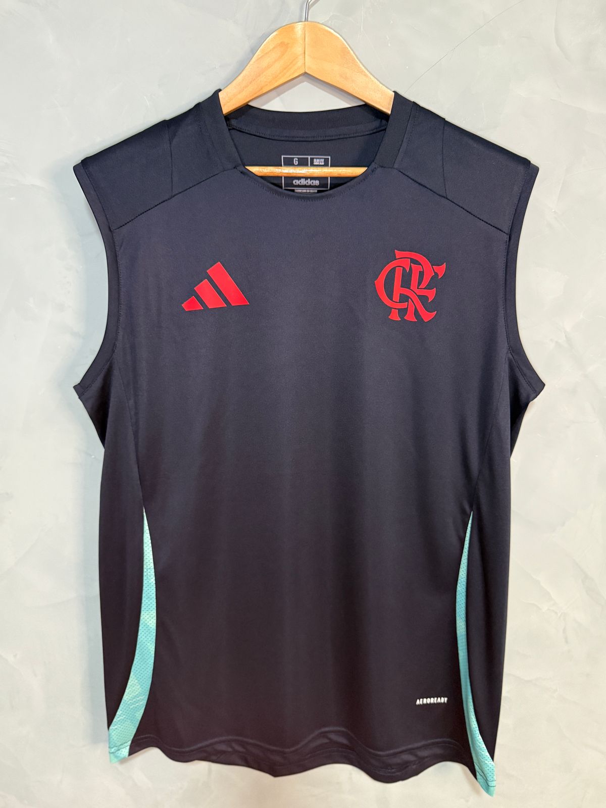 Camisa Flamengo 2025/26 Treino Atleta - Torcedor Masculino - Azul