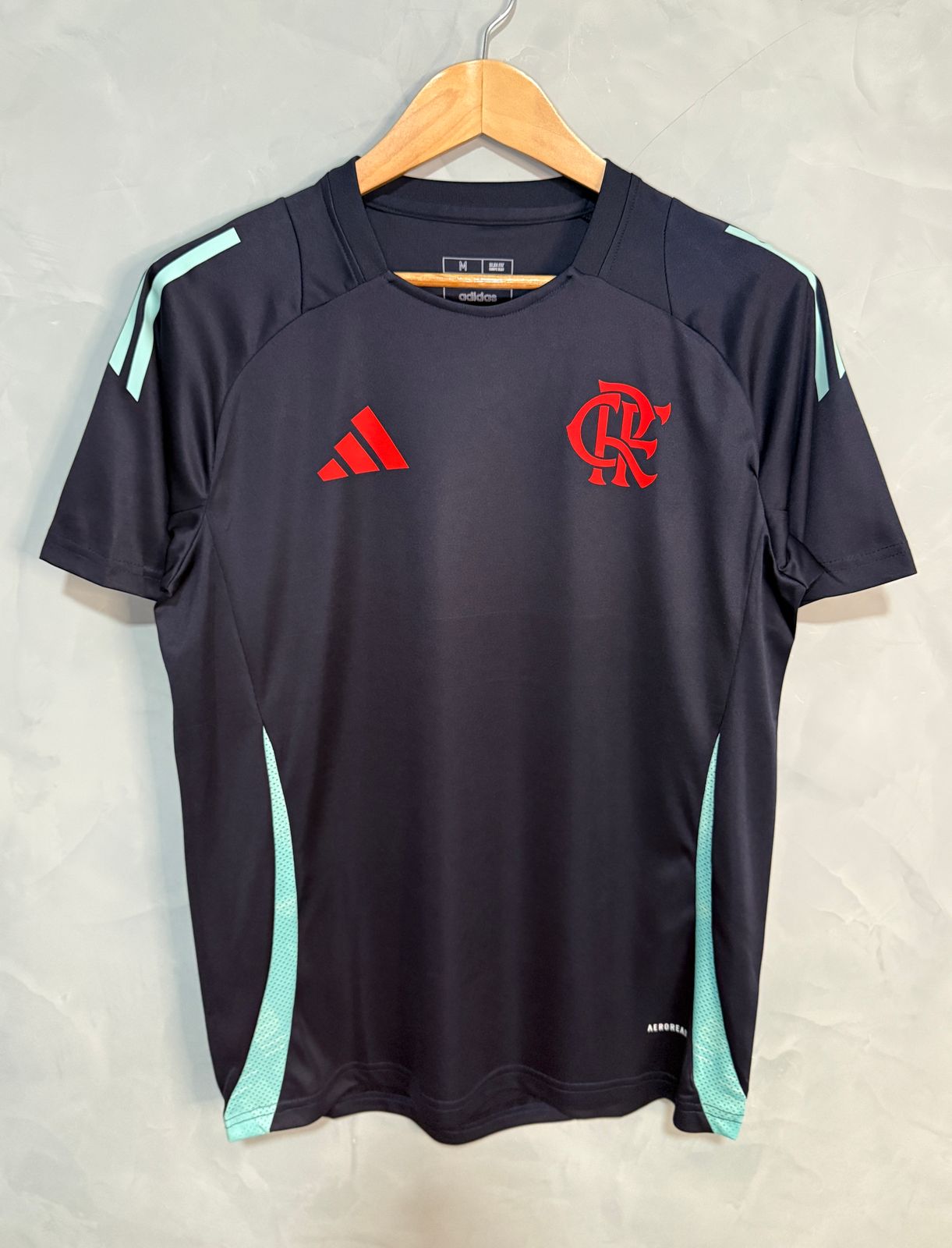 Camisa Flamengo 2025/26 Treino Atleta - Torcedor Masculino - Azul