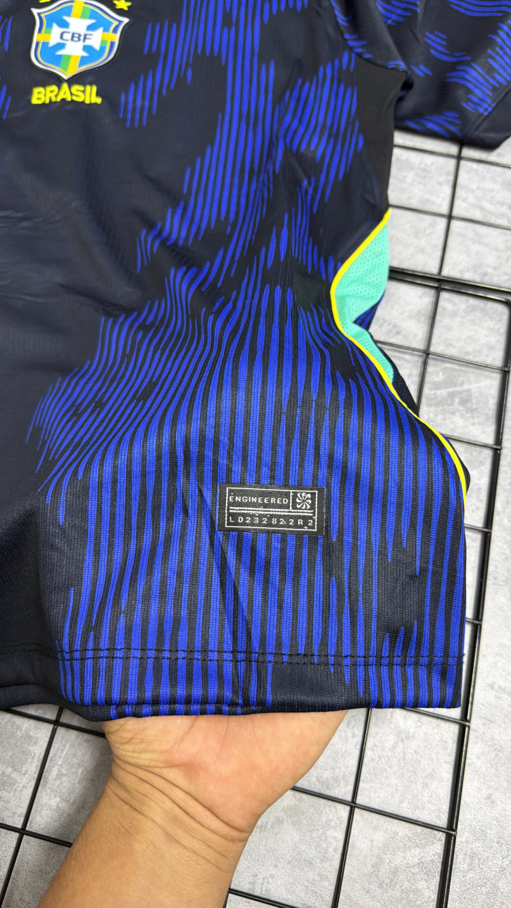 Camisa Seleção Brasil II 2026 Torcedor Personalizada Neymar Jr 10