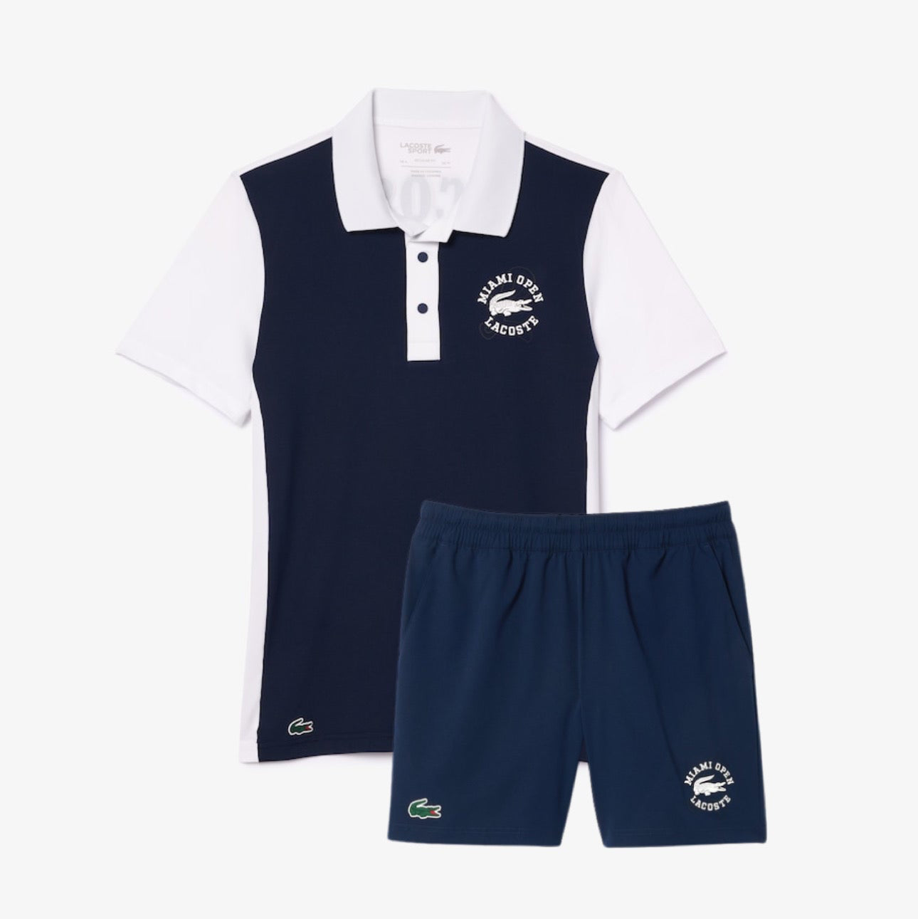 Conjunto Lacoste Miami Open