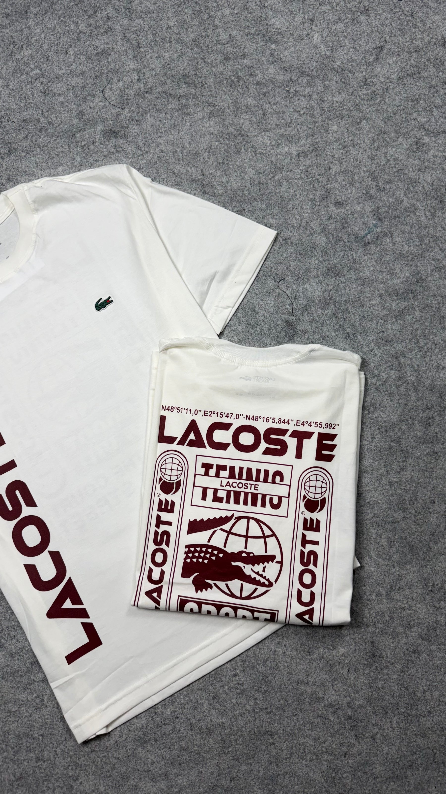 Camiseta Lacoste - Padrão Site