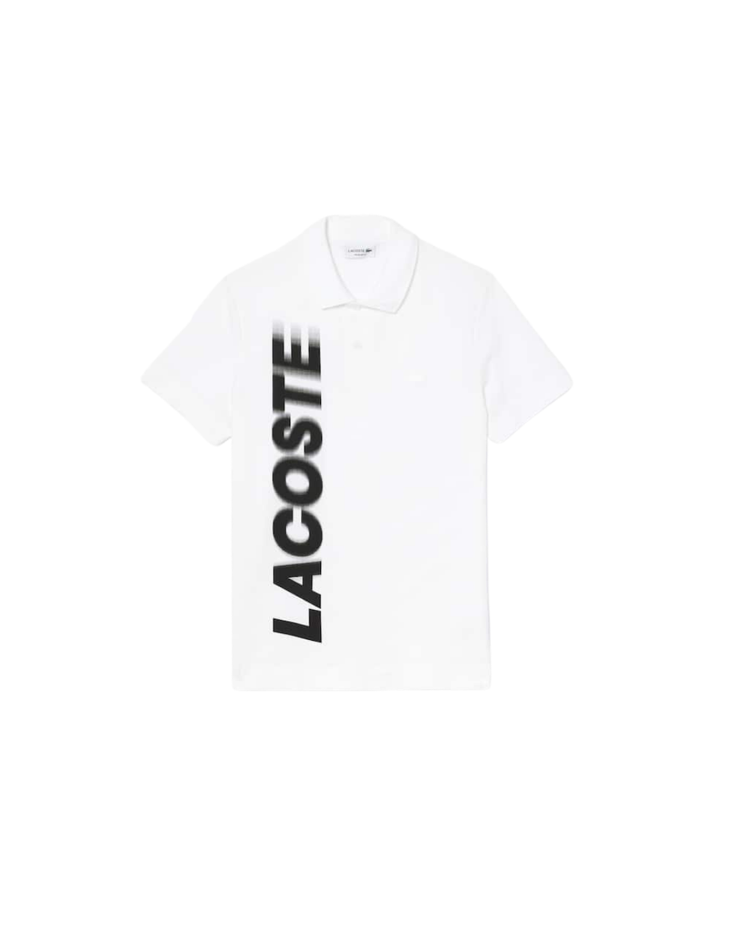 Polo Lacoste Letreiro - Branca