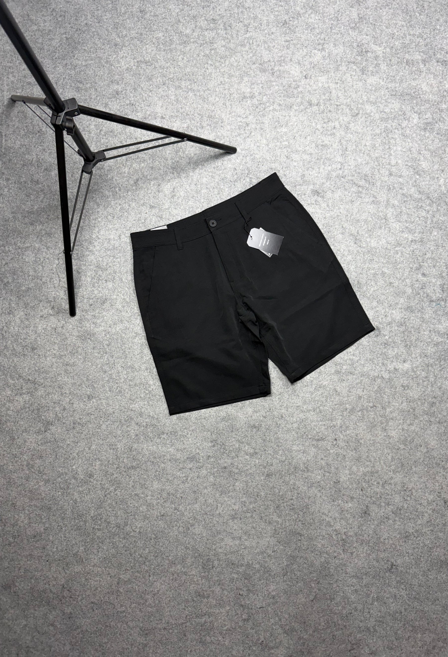 Short Sarja Preto ( Sem marca )