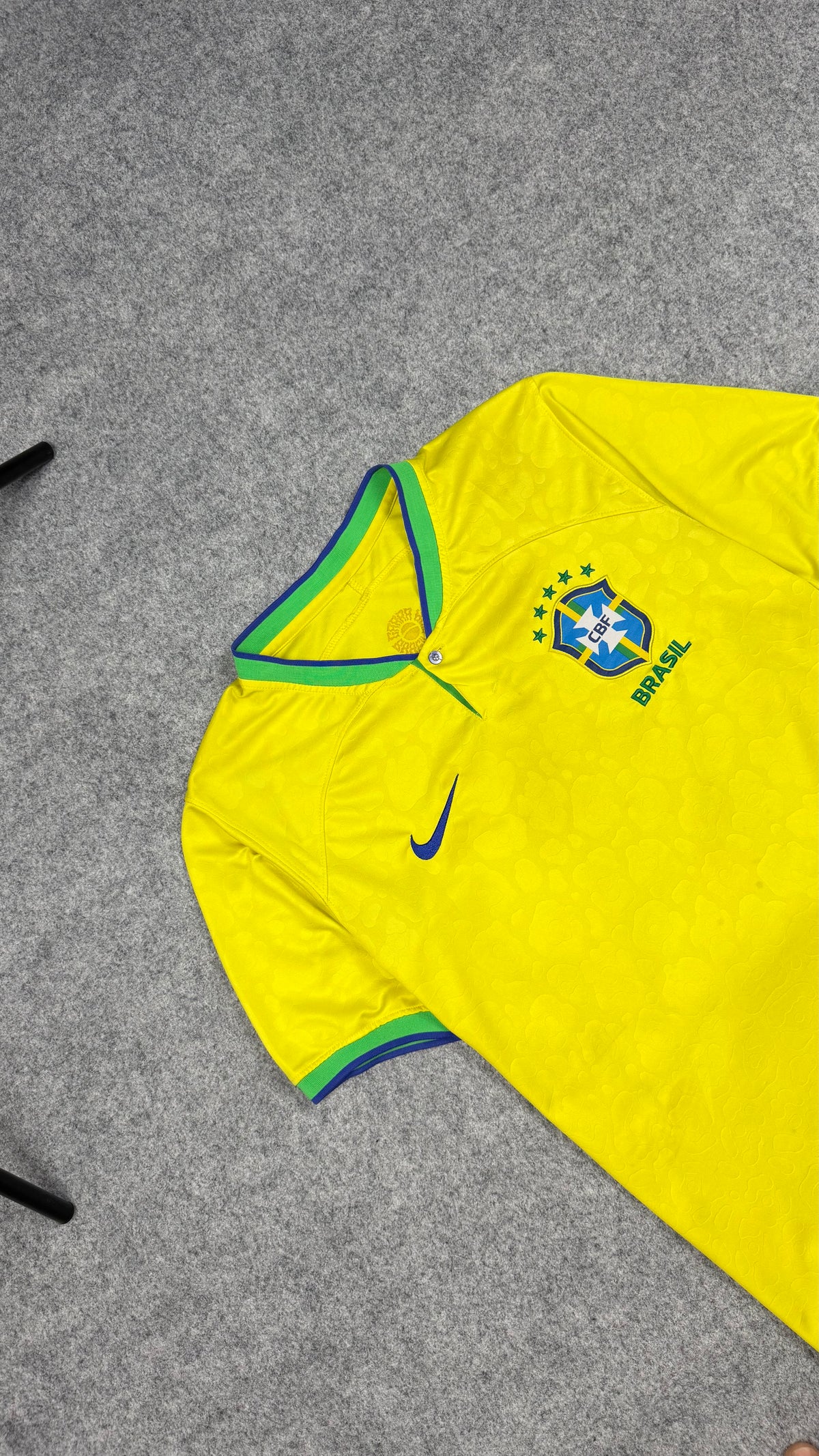 Camisa Seleção Brasileira I 2022 Torcedor Nike Masculina - Amarela