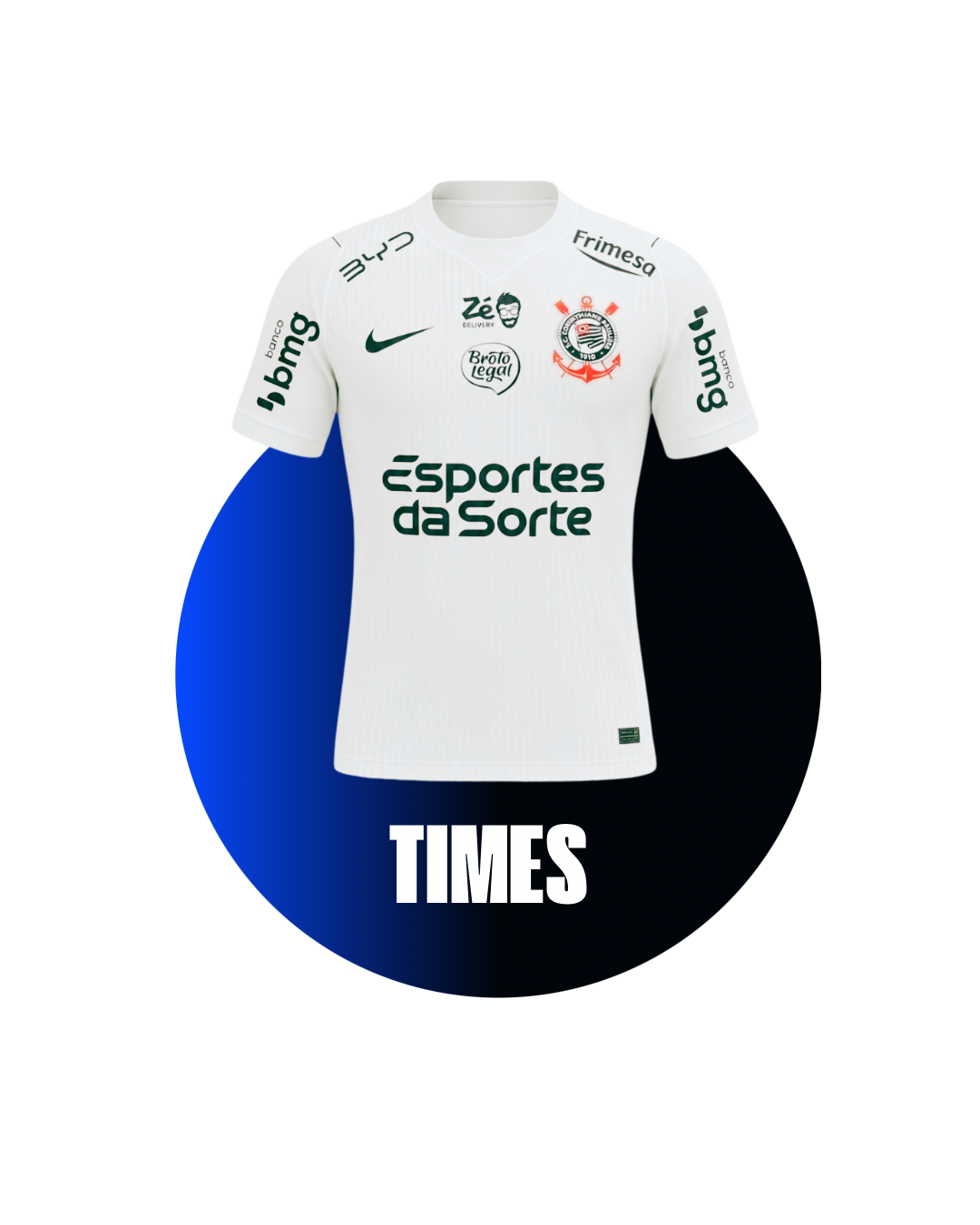 CAMISAS DE TIMES