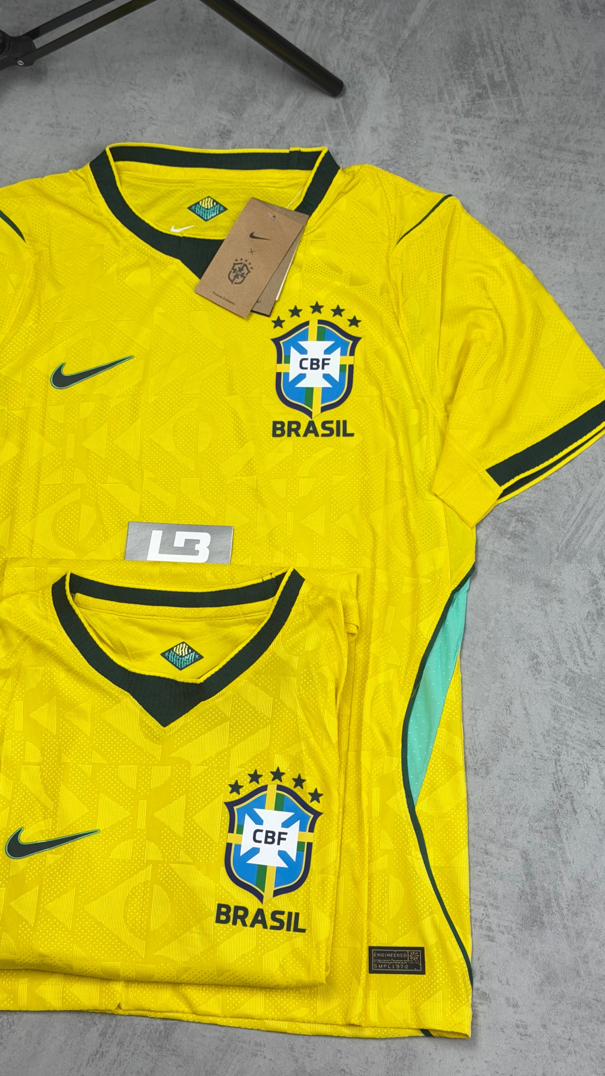 Camisa Seleção Brasil I 2026 Jogador Nike Masculina - Amarela