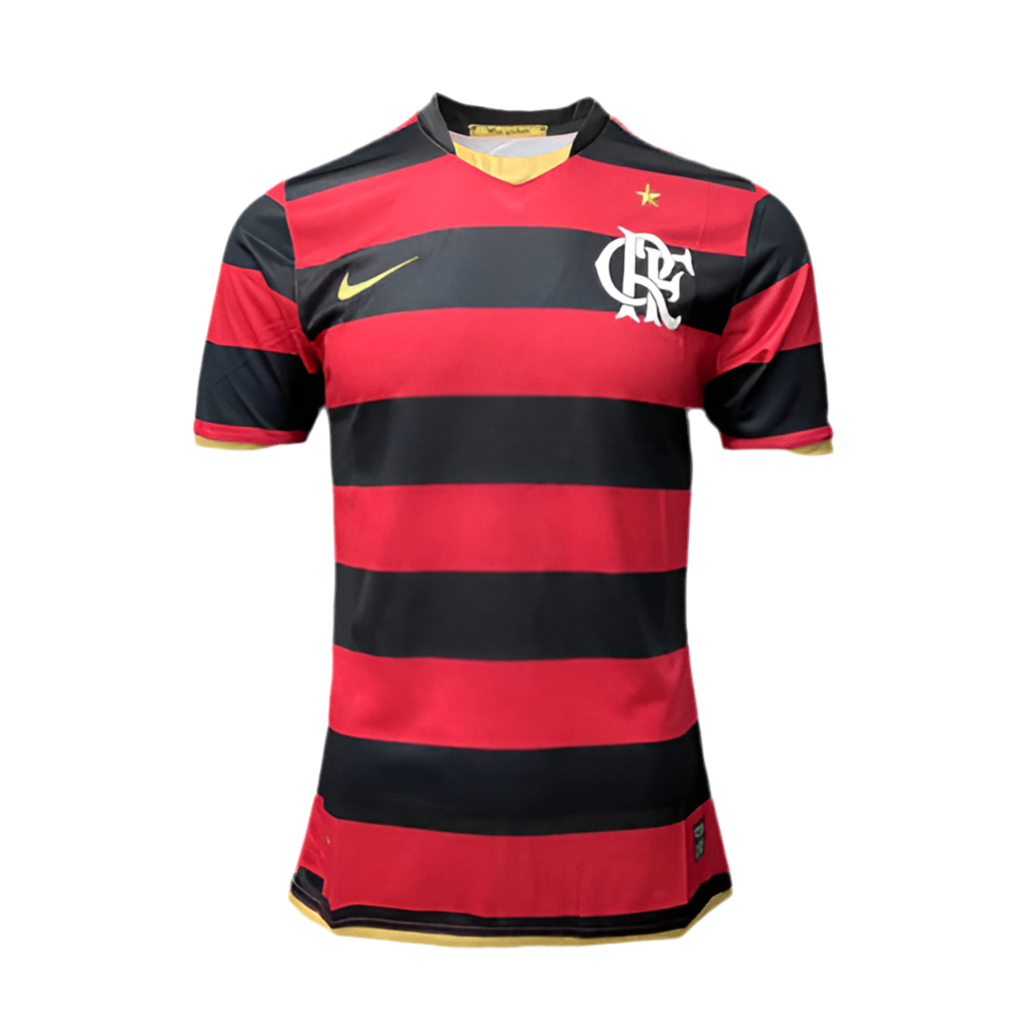 Camisa Flamengo Nike 1 estrela 2008/2009 Masculina