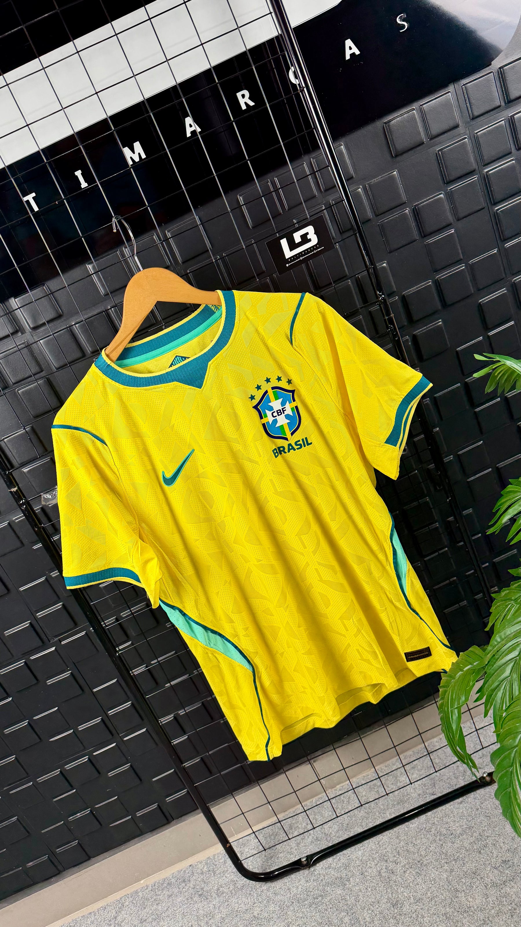 Camisa Seleção Brasil I 2026 Jogador Nike Masculina - Amarela