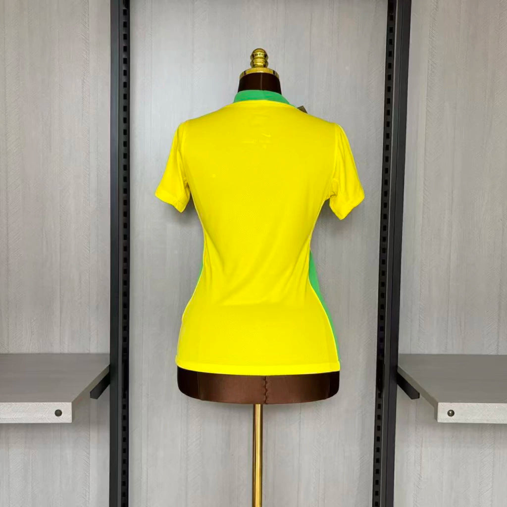 Camisa Seleção Brasil 25/26 Força Beleza - Feminina - Amarela