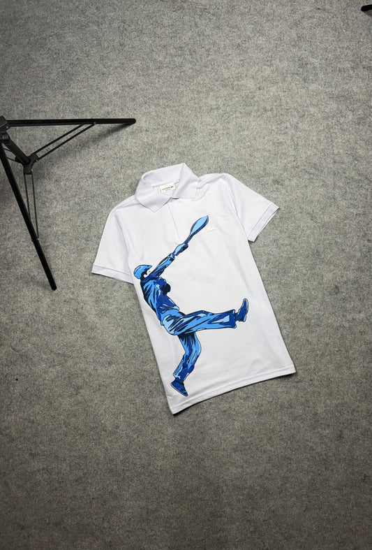 Lacoste Movement Polo em piqué