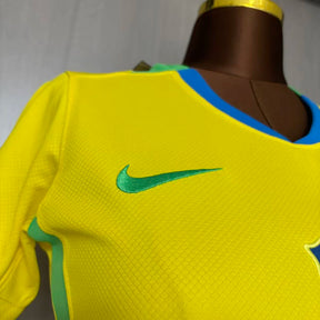 Camisa Seleção Brasil 25/26 Força Beleza - Feminina - Amarela
