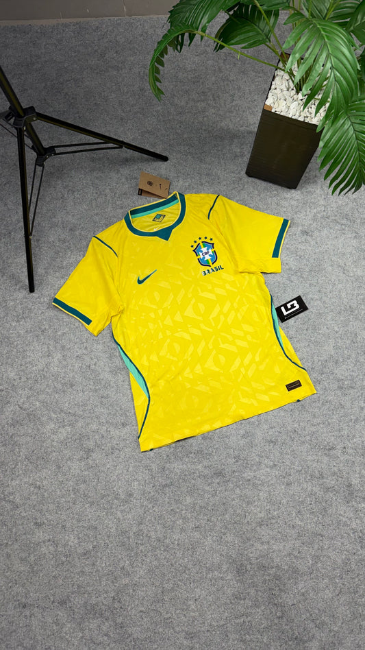 Camisa Seleção Brasil I 2026 Jogador Nike Masculina - Amarela