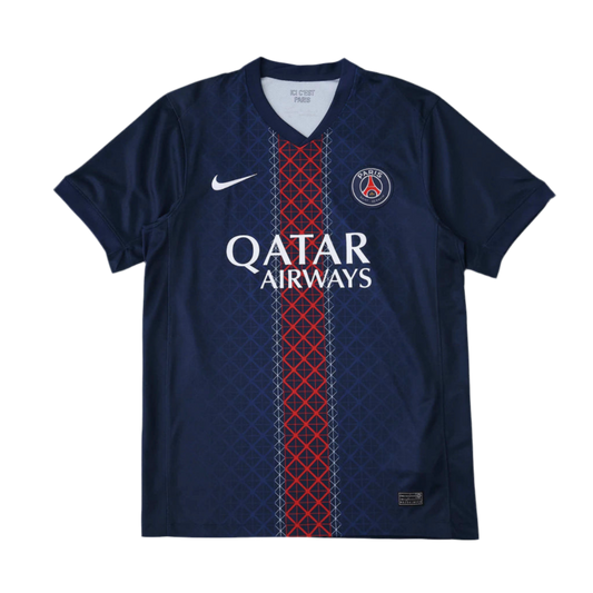 Camisa PSG Home 2025/2026 Torcedor Masculino Nike Azul e Vermelha
