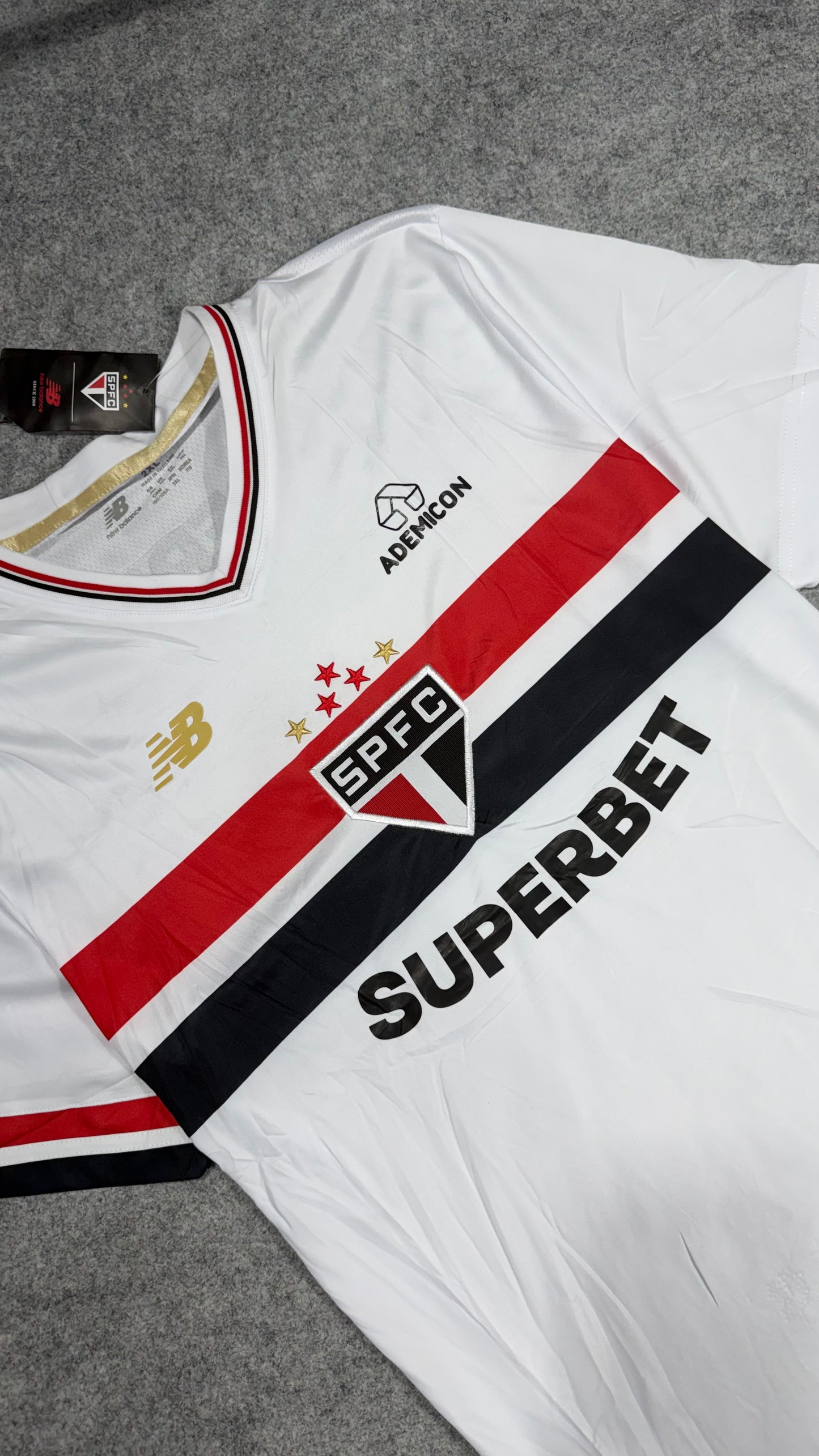 Camisa New Balance São Paulo I