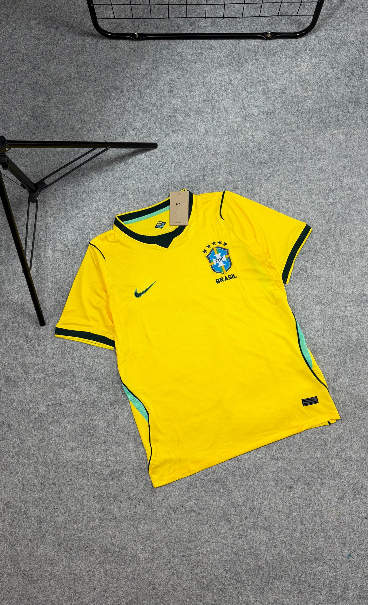 Camisa Seleção Brasil I 2026 Torcedor Nike Masculina - Amarela