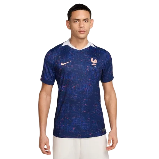 Camisa Nike França I 2025/26 Torcedor Pro Masculina