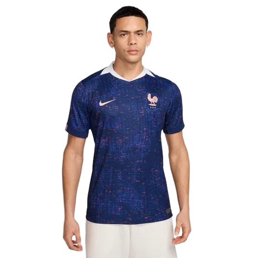 Camisa Nike França I 2025/26 Torcedor Pro Masculina