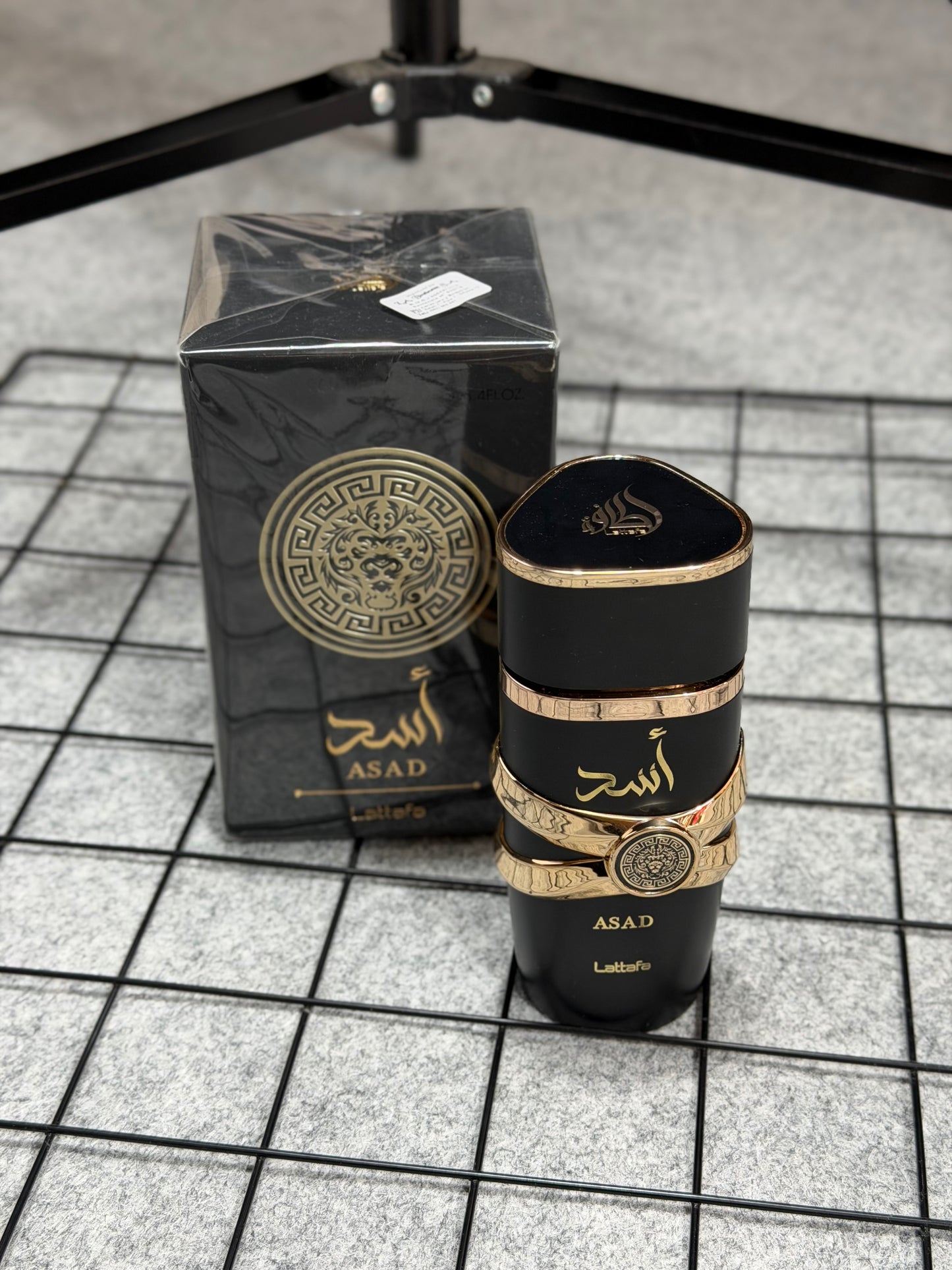 Perfume Asad Lattafa Eau De Parfum Masculino 100ml - Original