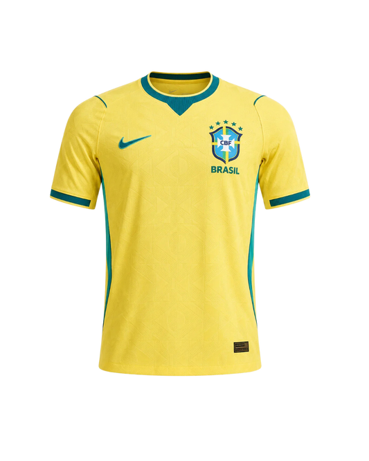 Camisa Seleção Brasil I 2026 Jogador Nike Masculina - Amarela