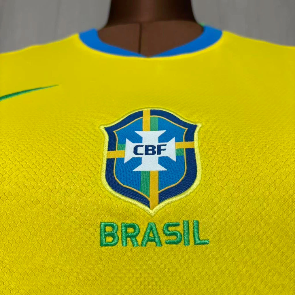 Camisa Seleção Brasil 25/26 Força Beleza - Feminina - Amarela