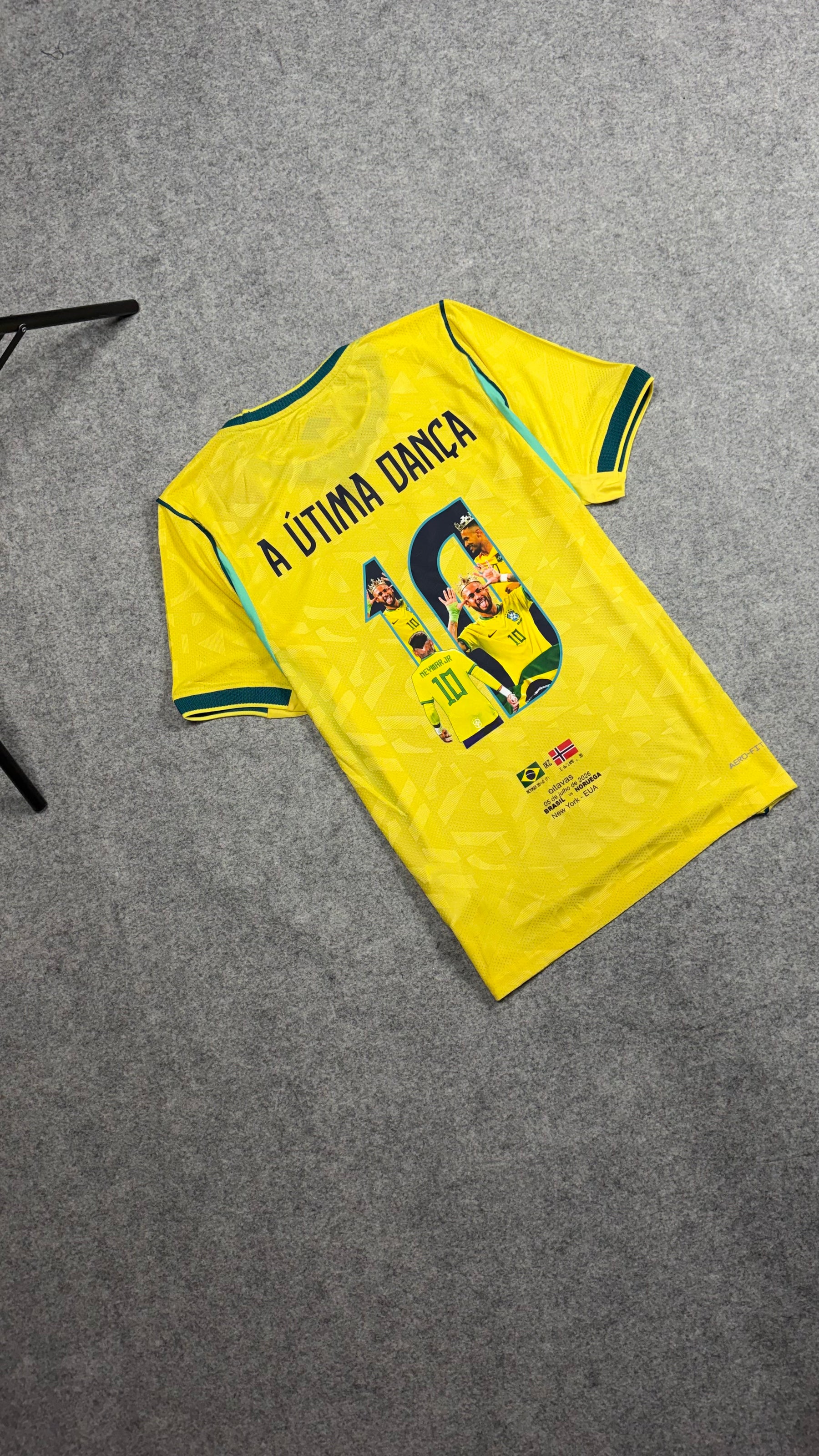 Camisa Seleção Brasil I 2026 Jogador ÚLTIMA DANÇA NEYMAR JR