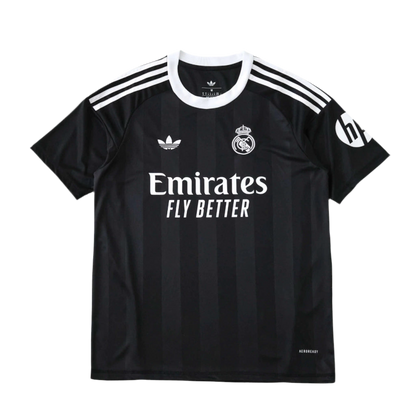 Camisa Real Madrid Goleiro Torcedor 25/26 Masculina Adidas - preta