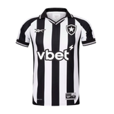 Camisa Reebok Botafogo I 25/26 Masculina Branco e Preto