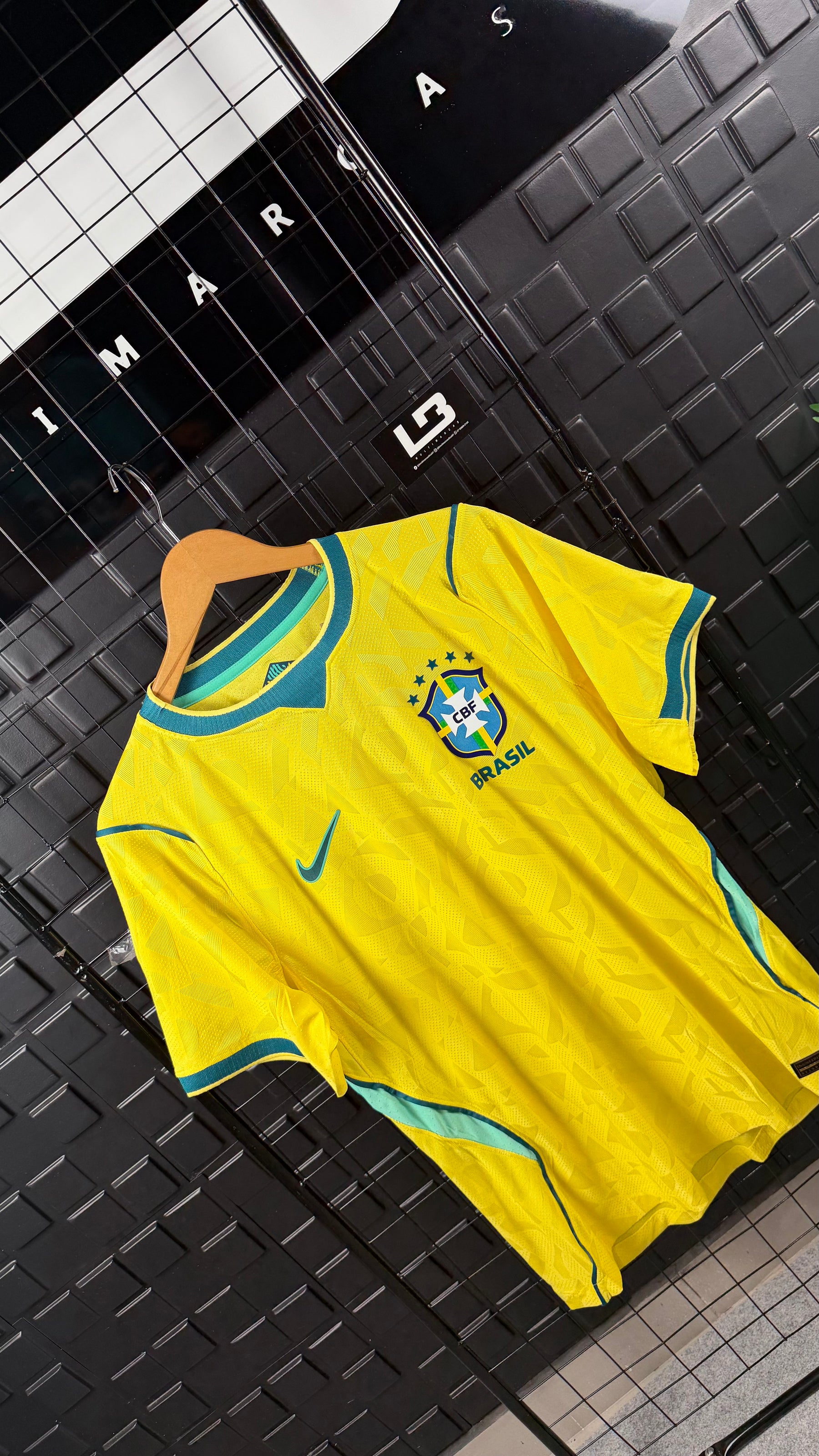 Camisa Seleção Brasil I 2026 Jogador Nike Masculina - Amarela