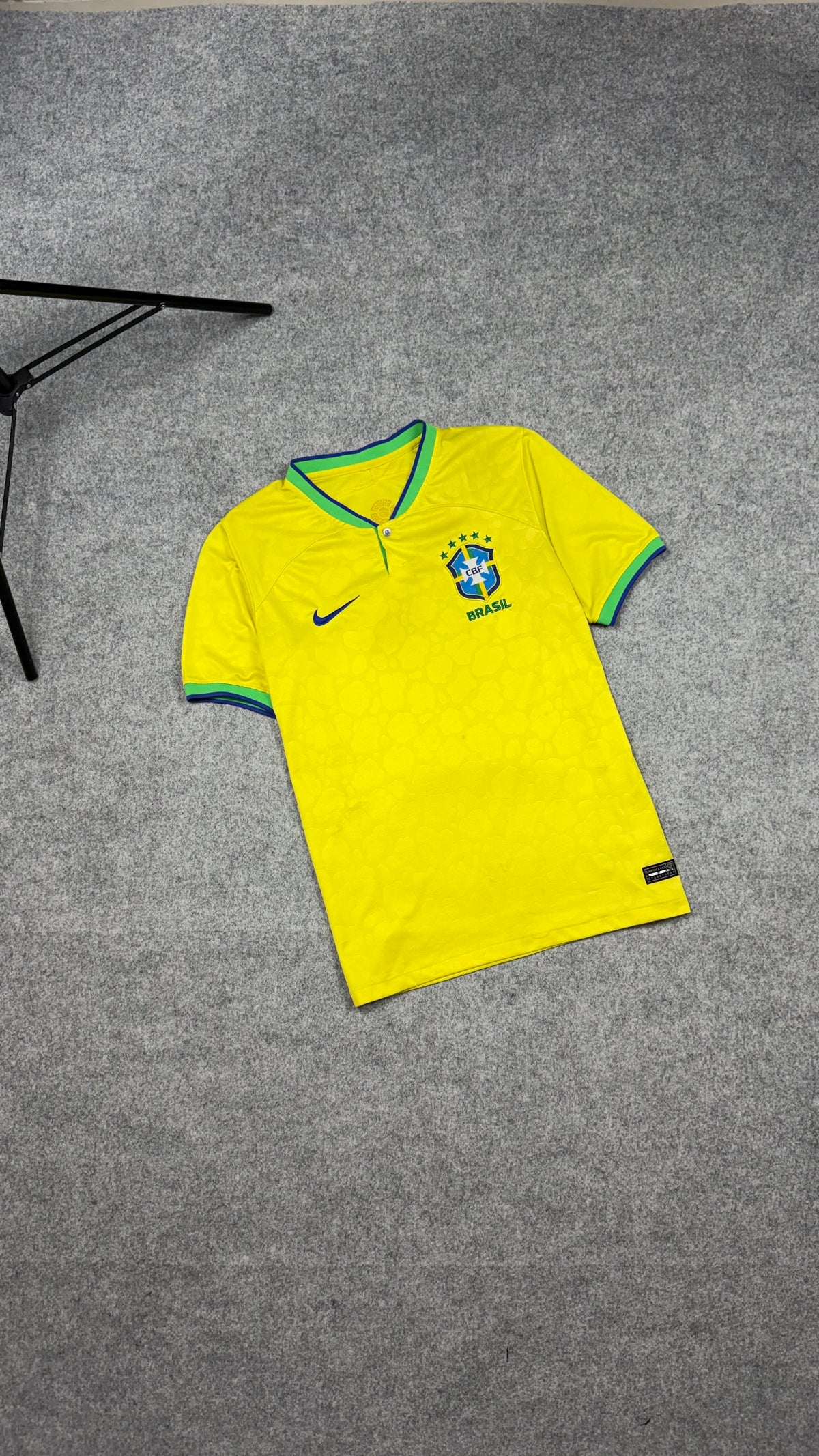 Camisa Seleção Brasileira I 2022 Torcedor Nike Masculina - Amarela