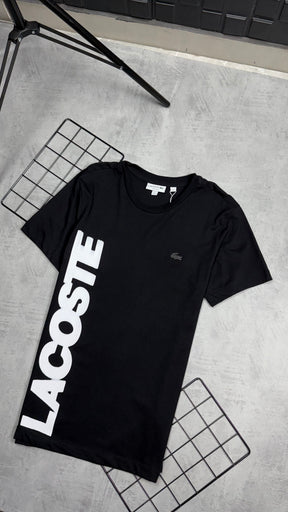 Camiseta Lacoste Letreiro - Padrão Site
