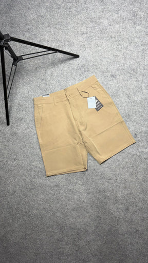 Short Sarja Bege ( Sem marca )