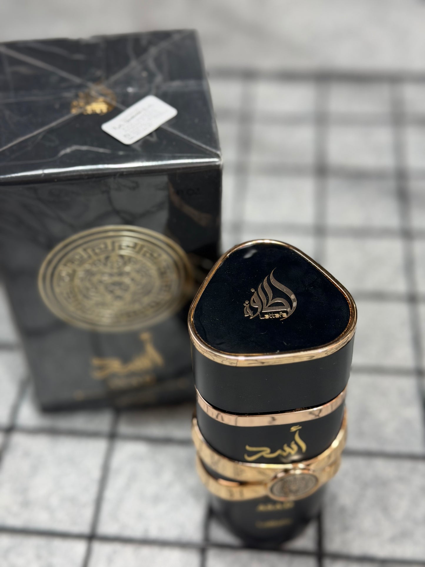 Perfume Asad Lattafa Eau De Parfum Masculino 100ml - Original