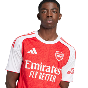 Camisa Arsenal Home 25/26 - Torcedor Adidas Masculino - Vermelho e Branco