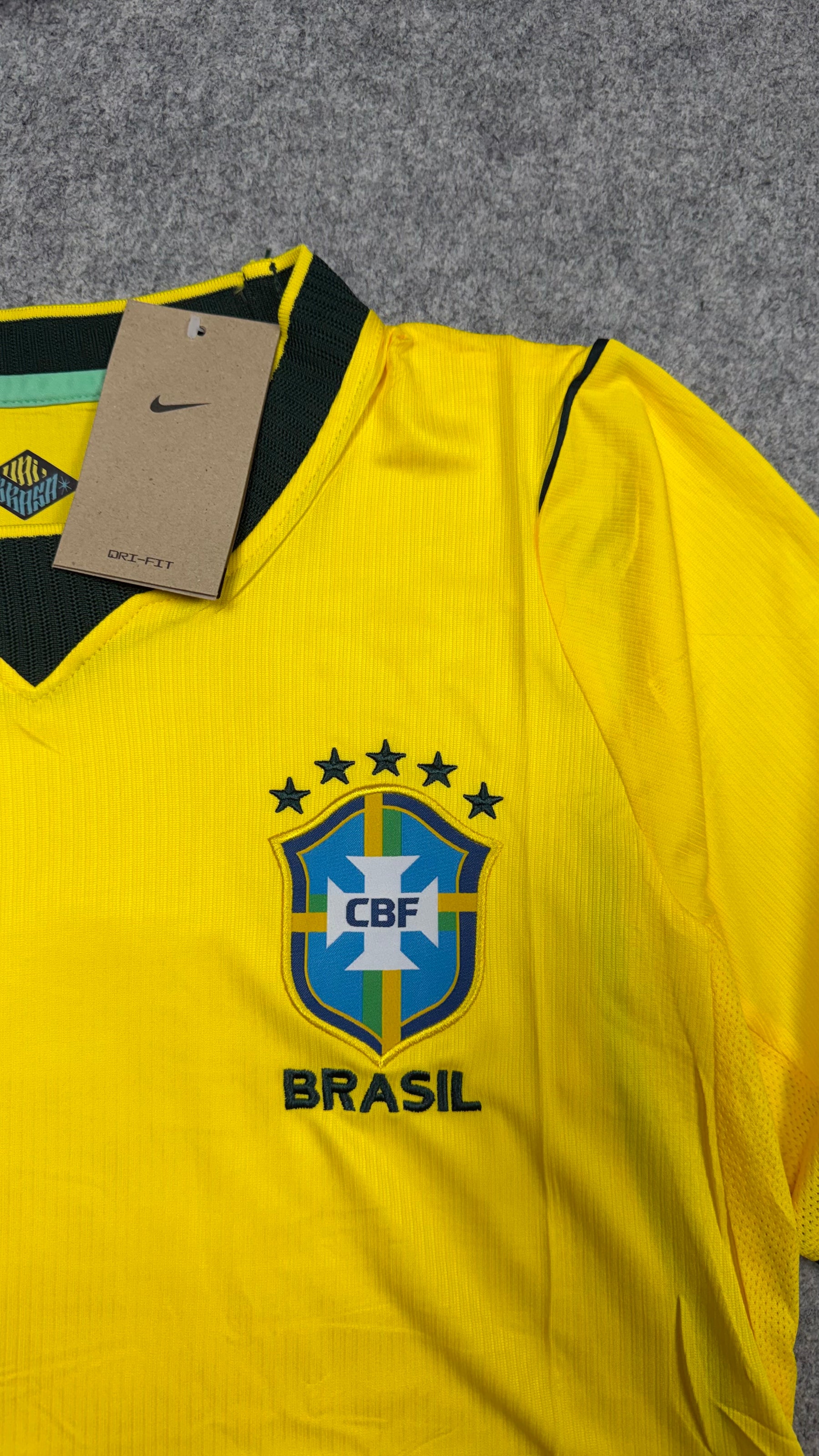 Camisa Seleção Brasil I 2026 Torcedor Nike Masculina - Amarela