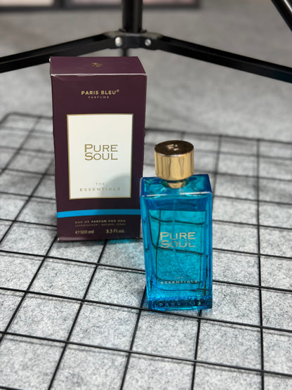 Perfume Paris Bleu Pure Soul The Essentials EDP 100mL – Masculino