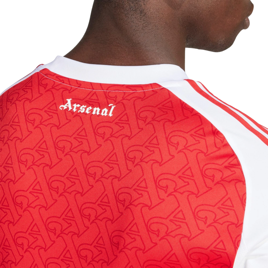 Camisa Arsenal Home 25/26 - Torcedor Adidas Masculino - Vermelho e Branco