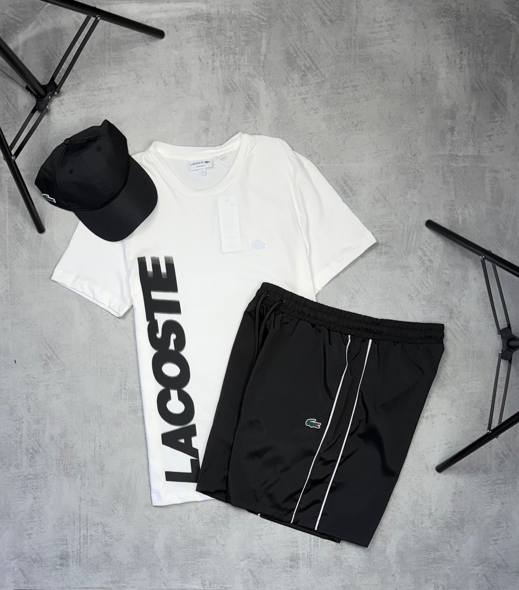 Kit Lacoste Letreiro