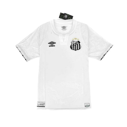 Camisa Santos I 2024/25 Branca - Umbro - Masculino Torcedor
