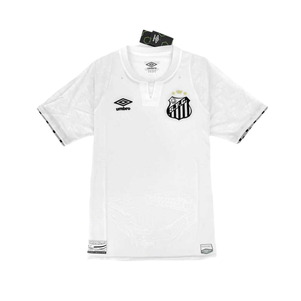 Camisa Santos I 2024/25 Branca - Umbro - Masculino Torcedor