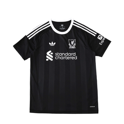 Camisa Liverpool Goleiro 25/26 torcedor adidas Masculina - Preta