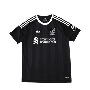 Camisa Liverpool Goleiro 25/26 torcedor adidas Masculina - Preta