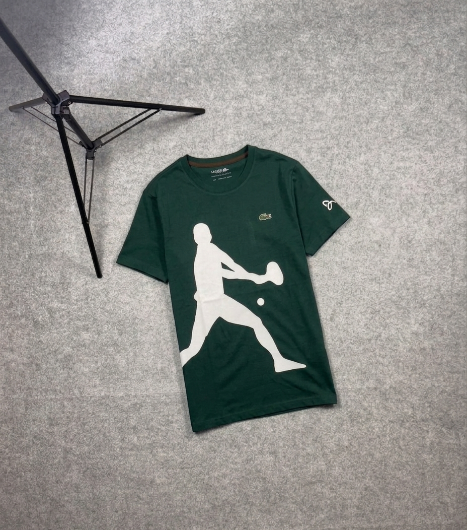 Camiseta Lacoste Djokovic - Padrão Site